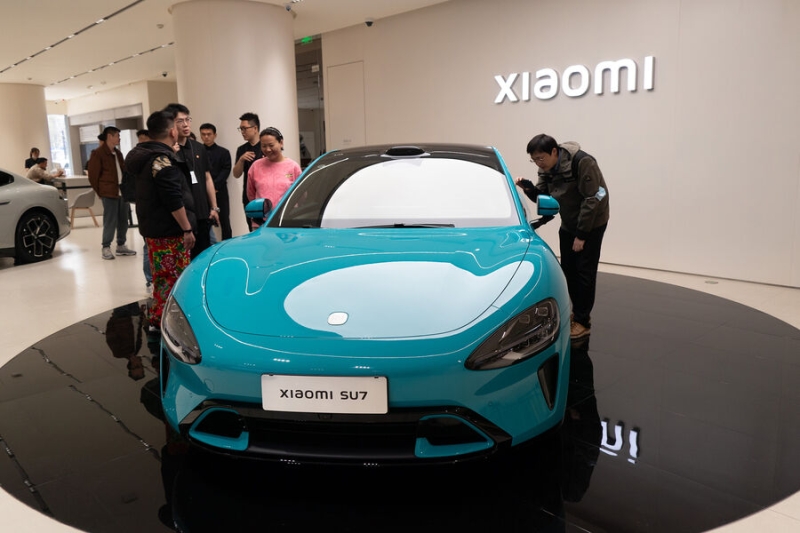 Первый автомобиль Xiaomi SU7 в России будет стоить от 4,2 млн рублей 