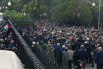 Онлайн-трансляция уличных протестов в Сухуме 