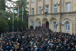 Онлайн-трансляция уличных протестов в Сухуме 