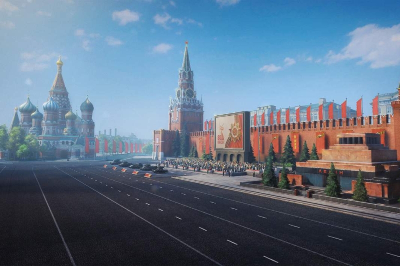 При своем параде: в «Мире танков» ко Дню Победы появится Красная площадь