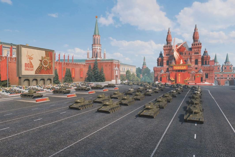 При своем параде: в «Мире танков» ко Дню Победы появится Красная площадь