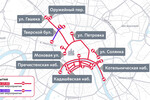 На парад Победы в Москве 7 и 9 мая перекроют центральные дороги, включая МКАД 