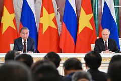 Россия и Вьетнам договорились расширять торгово-экономическое сотрудничество