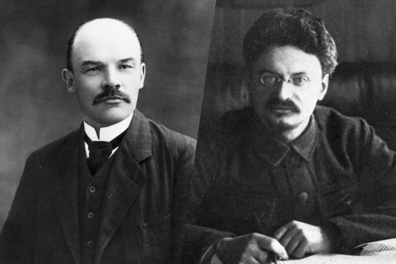 Почему Ленин призывал к поражению России в мировой войне, а Троцкий был против? 