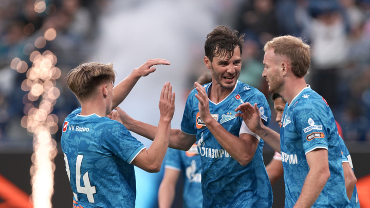 "Зенит" выиграл у швейцарского "Сьона" в товарищеском матче - Новости на Вести.ru